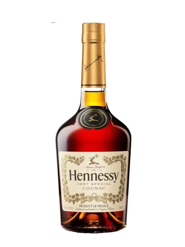 Hennessy VS cognac bottle