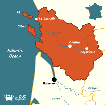 The cognac crus : discover the 6 AOC cognac areas and the Cognac ...