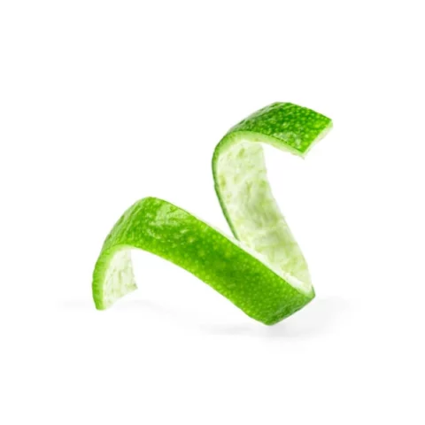 green lemon zest