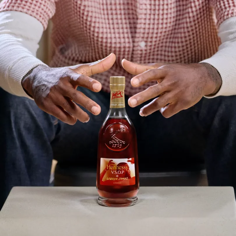 Hennessy VSOP, LeBron James and The Crown sign